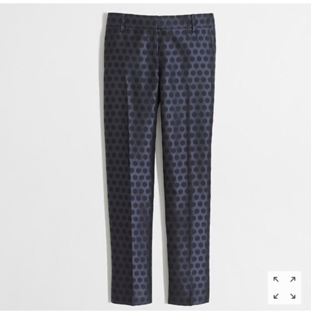 J. Crew Factory  City Fit Polka Dot Pants (6)